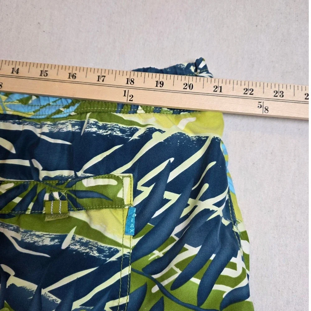 Tommy Bahama Mens XXL Green Tropical Swim Shorts Mesh Lining Board Shorts‎